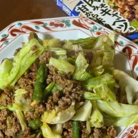 肉みそキャベツ甘から味噌炒め|mimiしろさん