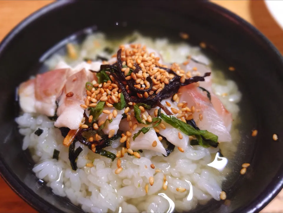 鯛茶漬け|なつさん
