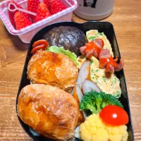 🐷油揚げメンチカツ弁当🐷|ゆきさんさん