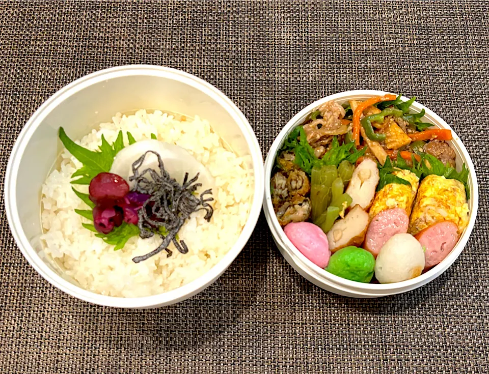 高校生息子のお弁当🍱 青椒肉絲弁当🍱|Snow10さん