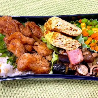 Snapdishの人気料理写真:単身赴任弁当377