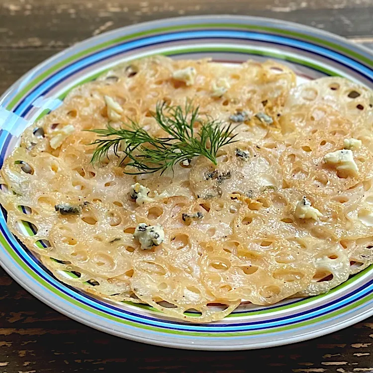 蓮根のブルーチーズガレット|七海さん