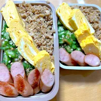 お寝坊　作り置きそぼろべんとー| まつさん