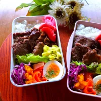 牛カルビ丼弁当✨|さらママさん