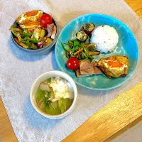 ⭐︎本日の旦那さんお弁当とmyランチプレート⭐︎| さくたえさん