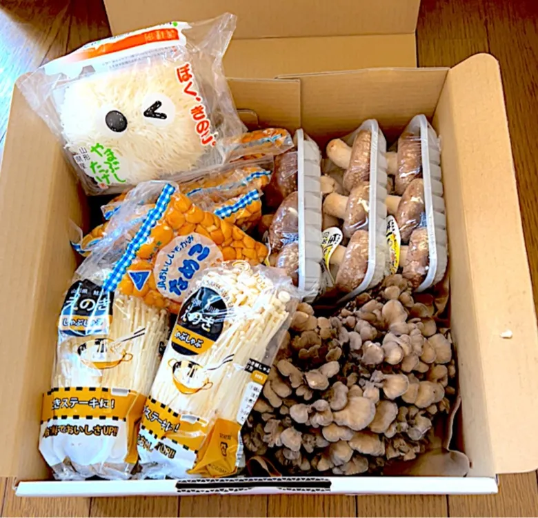 山形のきのこ詰め合わせセット|akkiyさん