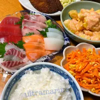 ＊好きなものを巻く手巻き寿司パーティー♬＊|ultramarineさん