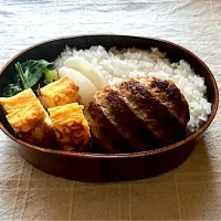 ＊0162. ハンバーグパパ弁当👨娘ちゃんの高校生弁当🍱＊|＊抹茶＊さん