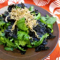 無限系春菊のサラダ(  ˙༥˙  )うまし|まぁさん