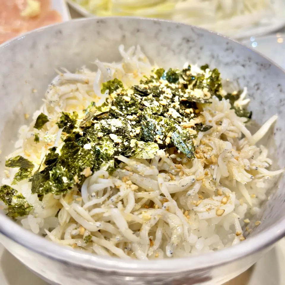 しらす丼|ぎんさん