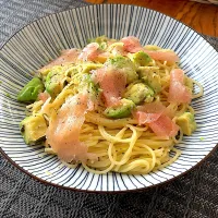 アボカドと生ハムのパスタ|kanonnさん