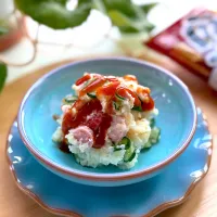 おかずになるポテサラ