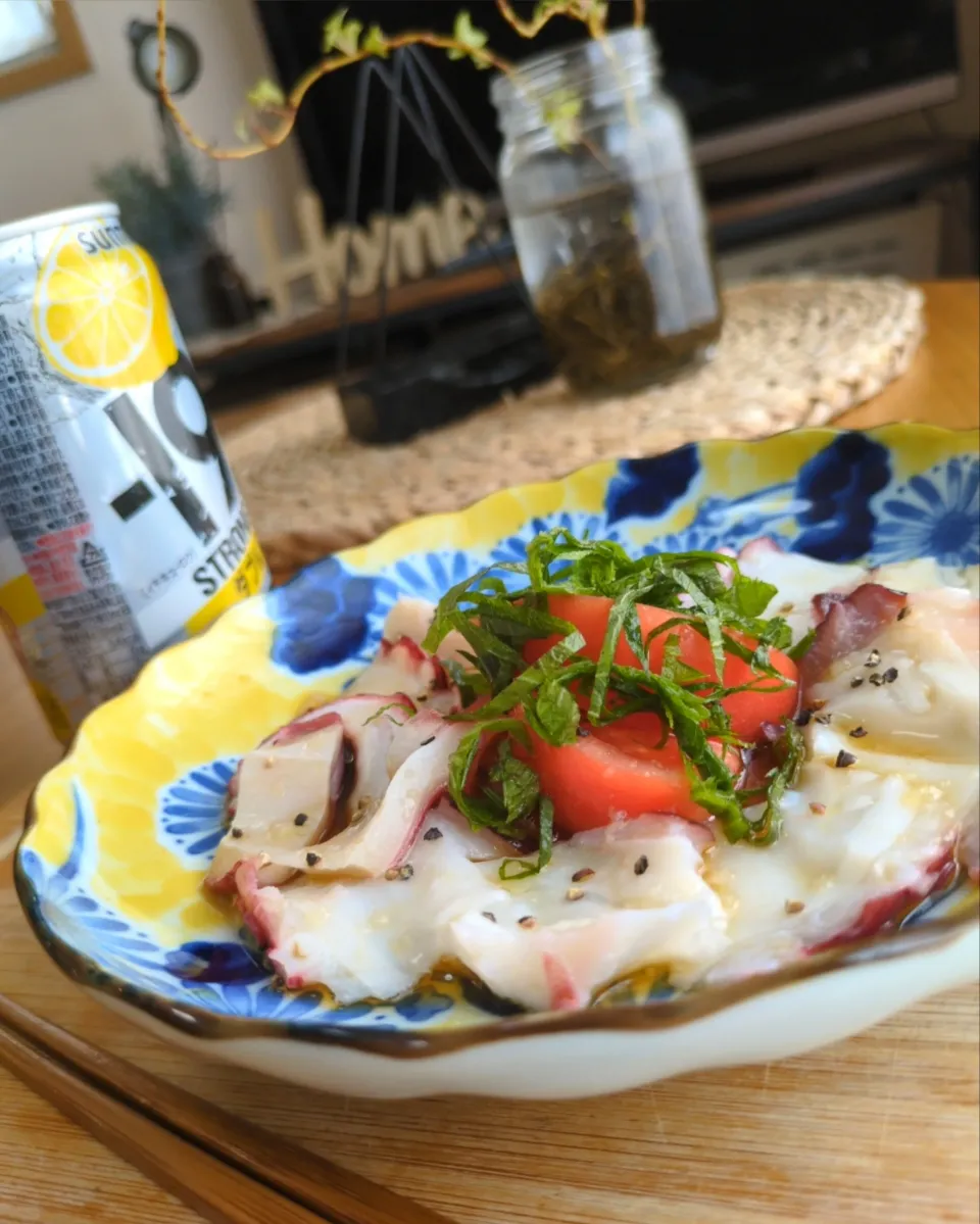 ﾀｺの和風ｶﾙﾊﾟｯﾁｮ|まりおさん