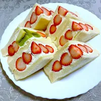 ももさんの料理 フルーツサンド|ももさん