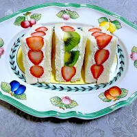 ももさんの料理 フルーツサンド| ももさん