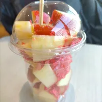 りんご飴と黒糖ミルク|asuさん