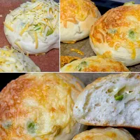 ふわふわ 枝豆チーズパン