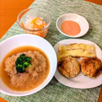 ☆ハンバーグみぞれ煮　☆はんぺんつくね＆チーちく　☆なます|chikakoさん