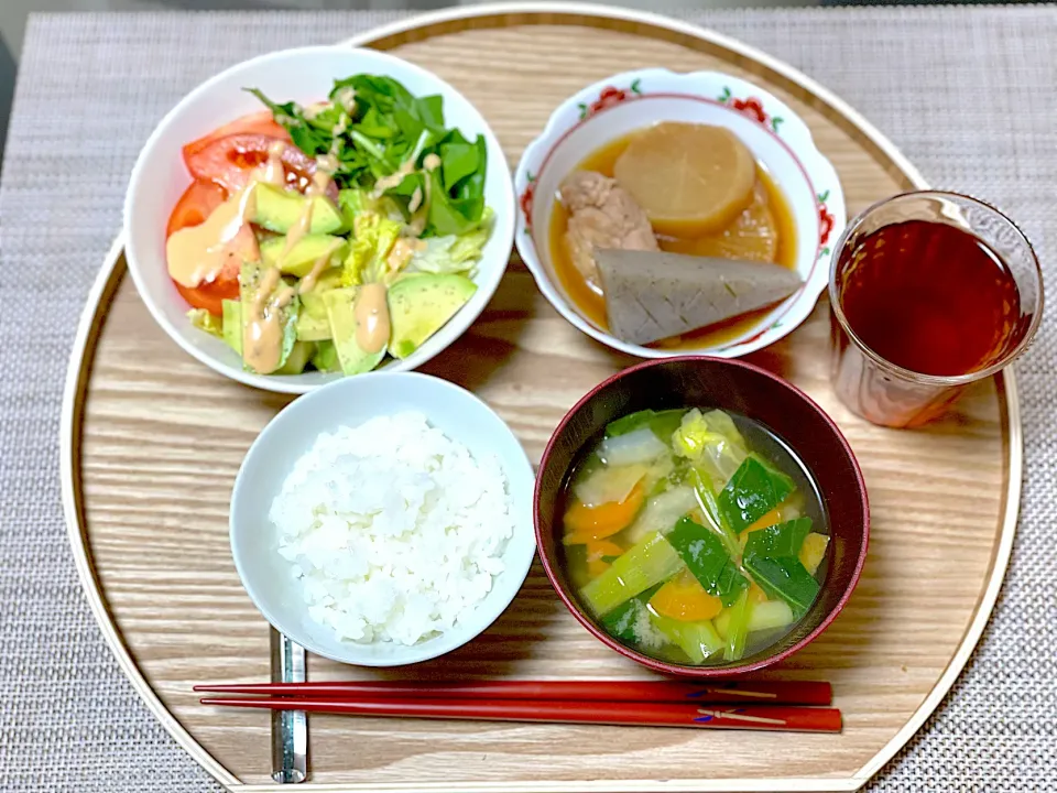 夕飯 角煮風|ふわふわさん