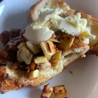 アイスでフレンチトースト|そらまめさん