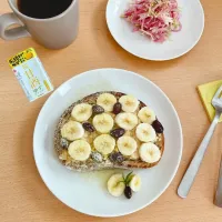 fumfumさんの料理 ヘルシーに♪
甘こうじの豆腐クリームトースト🍞
