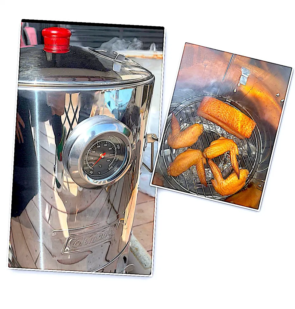 ベーコン＆手羽先燻製|kyonmiさん