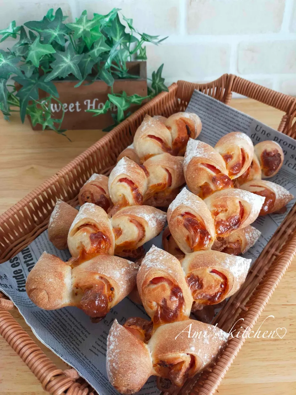 チーズベーコンエピ☺️🌾|あみさん