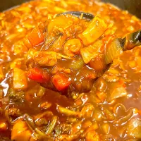 野菜どっさり シーフードカレー