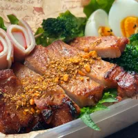 【誤差あり弁当】今週いつかのお弁当～味噌トンテキ弁当～|まなまな♡さん