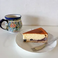 塩バニラとあんこのチーズケーキ|ちゃみこさん