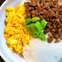 とろろそぼろ丼|DKさん