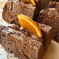 ココアシフォンケーキ|まなまな♡さん