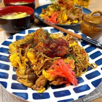 炒り卵入りの焼きそば| ラゴさん。さん