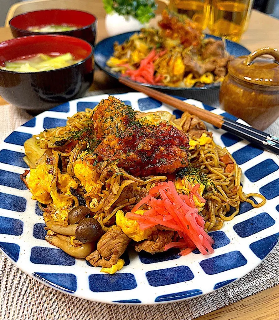 炒り卵入りの焼きそば|ラゴさん。さん