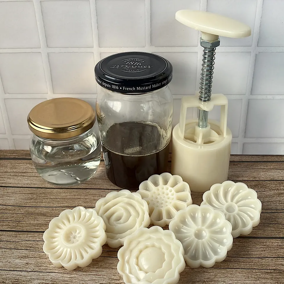 月餅作りに欠かせないシロップ&かん水代用品 〜新しい型購入記念〜|紅茶とお菓子と時々ごはんさん