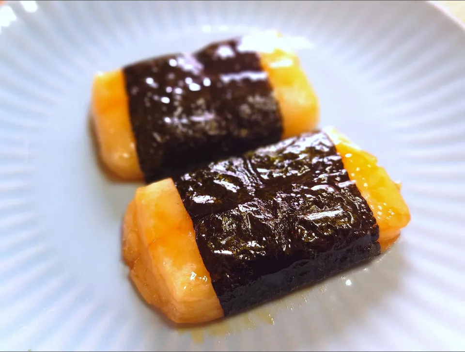 フライパンで磯辺焼き|なつさん