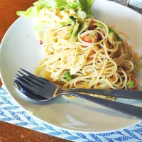 キャベツ入りペペロンチーノ|Reikoさん