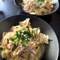 ツナとキャベツの和風パスタ|ハルさん