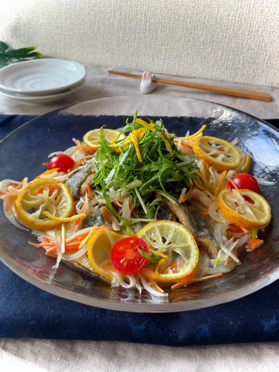 柚子風味☆アジの南蛮漬け|スイーツポテトさん