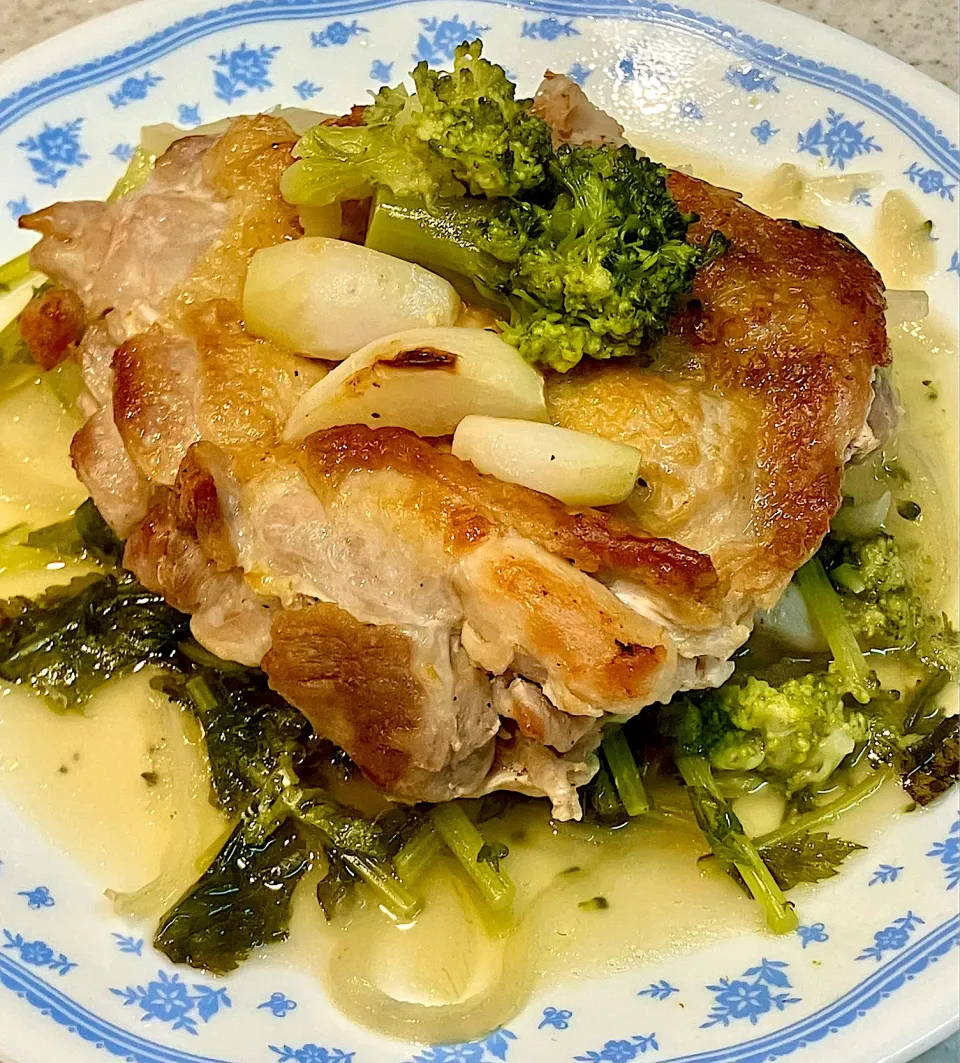 鳥もも肉の包み焼き|ユキちゃんさん