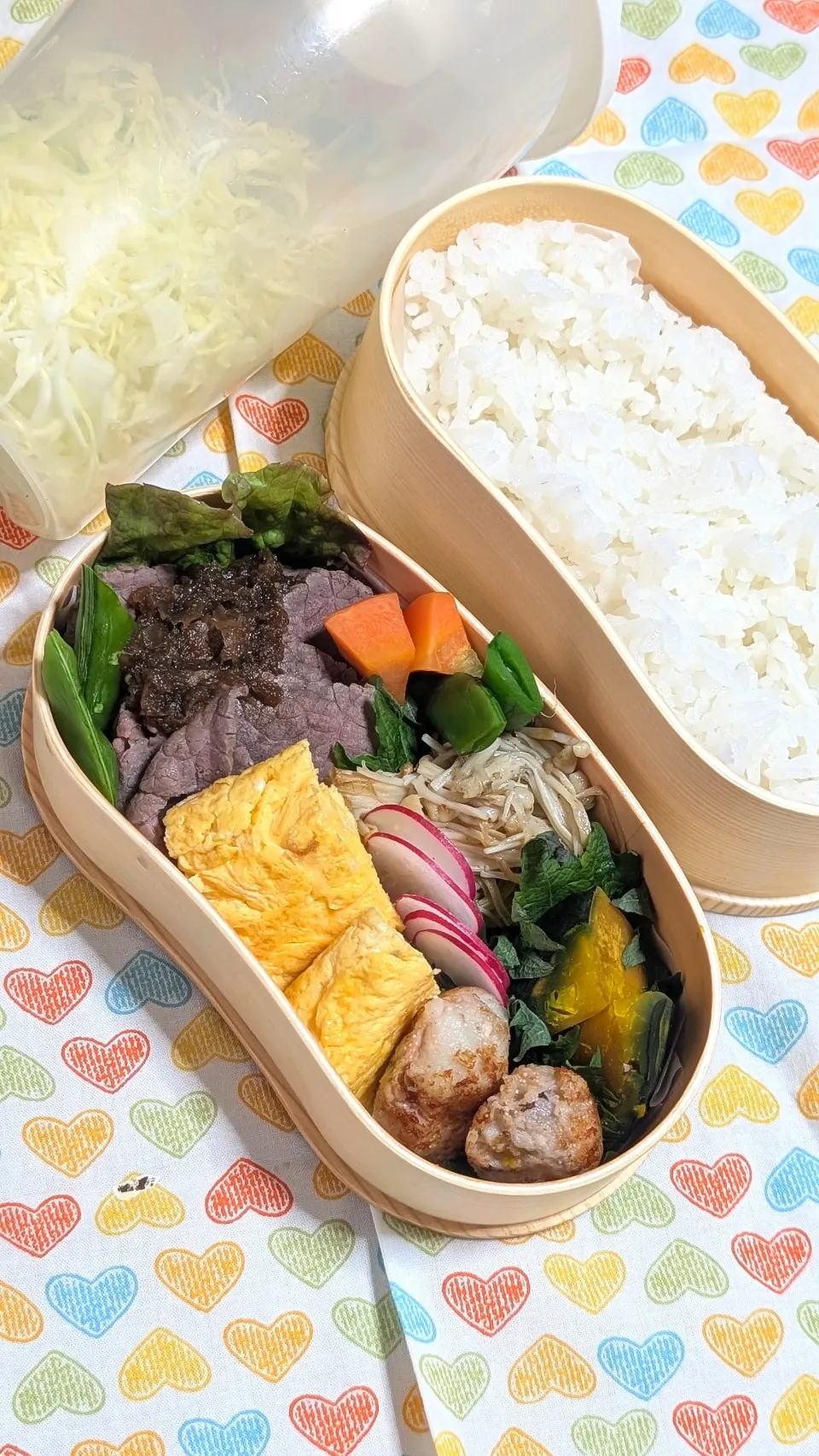 本日のお弁当〜ローストビーフ弁当|f.1125beさん