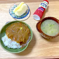 翌朝のミニカレー🍛|さくたえさん