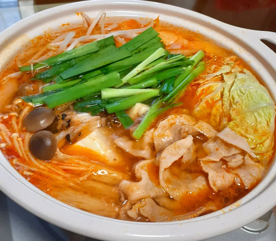 キムチ鍋～🌶️|びせんさん