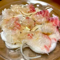 真鯛のカルパッチョ| フェンさん