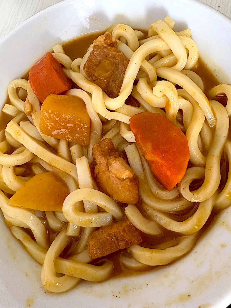 即席カレーうどん|こずりんさん