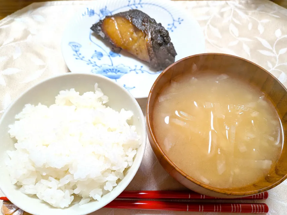 2/7の夕食　銀だらの西京漬け風|卯月さん