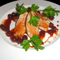 🇫🇷Duck breast with sour cherries🇫🇷