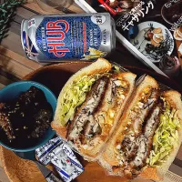 アジフライとタルタルのわんぱくサンド|はるなさん