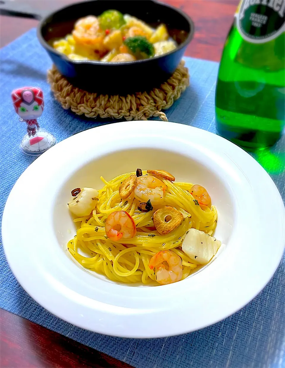 海老とイカのオイルパスタ|アルティッチョさん