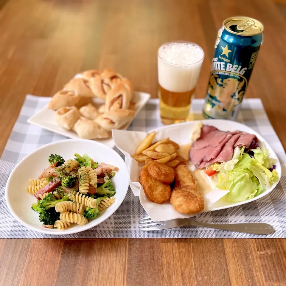 ベーコンとブロッコリーのショートパスタ|Ruotoさん